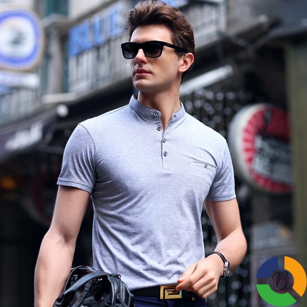 Casual Polo Shirt Men Fashion Short Sleeve High Quality Brand Polo Shirt Smooth Camisa Polo Homme 4 » Brabeton » The People's Marketplace » 15/06/2024