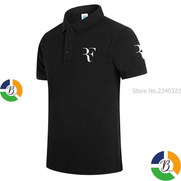 High Quality Men Polo Brand New Men RF roger federer Polos Short Sleeve Casual Business Work » Brabeton » The People's Marketplace » 14/06/2024