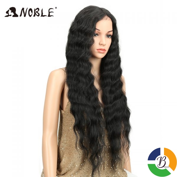 Noble Long Black Wig Deep Wave High Temperature Fiber Middle Part 30 Inch 150 Heavy Density 3 » Brabeton » The People's Marketplace » 16/06/2024