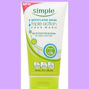 Simple Spotless Skin Face Wash -Brabeton